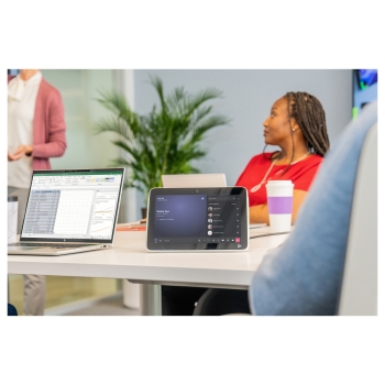 HP Poly Glas Halterung schwarz für TC10