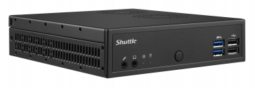 Shuttle Barebone slim DH02U 3865U SO-DDR4 black ohne OS