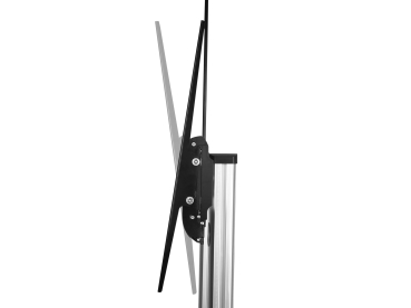 Equip Bodenstandhalter 60-100/1TFT  100kg 2Ablagen schwarz lite Retail