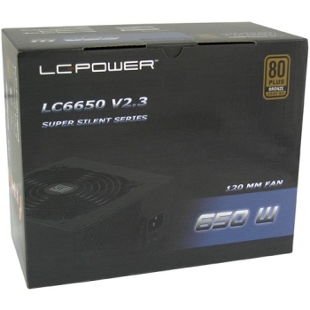 Preview: 650W LC-Power LC6650 V2.3 | 80+ Bronce