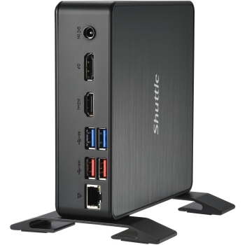 Barebone ShuttleBarebone NC40U5 Black (Core i5-1235U) 24/7. Dual Video. Ultra HD