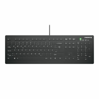Cherry Keyboard AK-C8112 Medical corded sealed [DE] black IP68 kabelgebunden. vollversiegelt. IP68