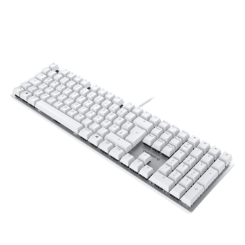 Preview: Cherry Keyboard KC 200 MX MX2A SILENT RED [DE] white/silver MX2A SILENT RED Switch