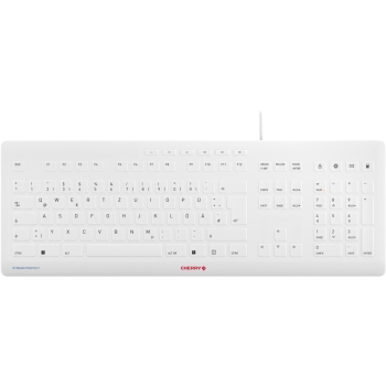 Cherry Keyboard Stream PROTECT [DE] white grey