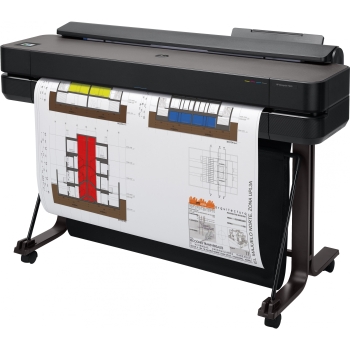 Preview: HP DesignJet T650 91.4 cm 36 Großformatdrucker A0 USB LAN WiFi