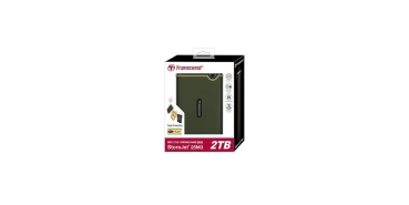 Preview: Transcend 6.3cm   1TB USB3.1 StoreJet 25M3G Military Green