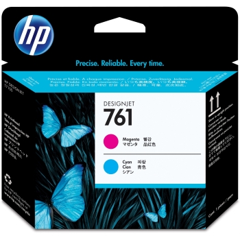 HP 761 Original Druckkopf magenta und cyan 1er-Pack