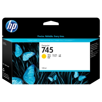 HP 745 Tintenpatrone gelb 130ml