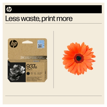 HP 937e EvoMore Black Original Ink Cartridge