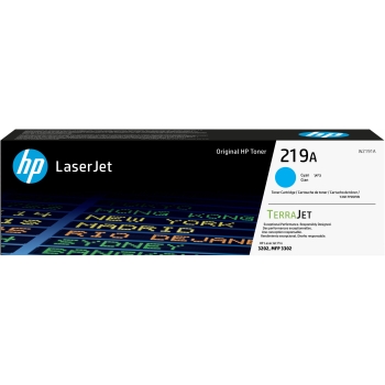 HP 219A Cyan Original LaserJet Toner Cartridge