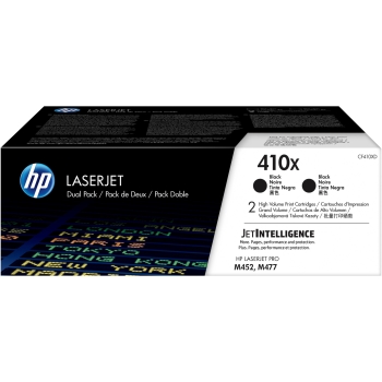HP 410X Original LaserJet Toner Schwarz High Yield 2-pack