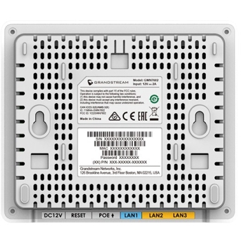 Preview: Grandstream GWN7604 Wi-Fi 6-Access Point mit integriertem PoE-Switch