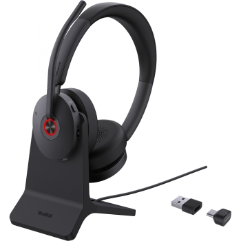 Yealink Bluetooth Headset BH74 with Stand Teams USB-C/A