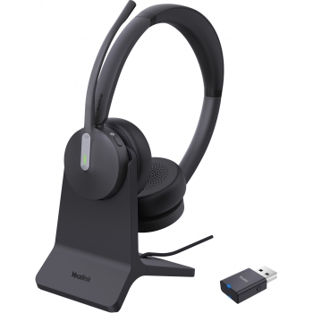 Yealink Dect Headset WH64 Hybrid Dual with Charging Stand Teams