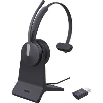 Yealink Dect Headset WH64 Hybrid Mono with Charging Stand Teams