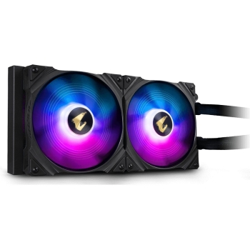 Preview: K Cooler GIGABYTE AORUS WATERFORCE 280LIQUID CPU COOLER with ARGB display