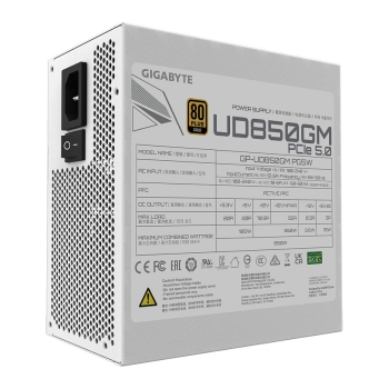 Preview: 850W GIGABYTE GP-UD850GM PG5W 80+ Gold White