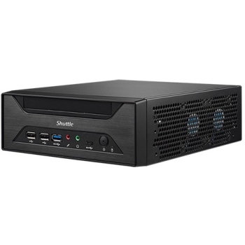 Preview: Barebone XPC slim XH610 LGA1200 2xSODIMM DDR4 2xM.2 3xSATA 1xHDMI 1xDP 1xVGA Black