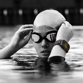 Preview: APPLE Watch Ultra 2 GPS + Cellular 49mm Black Titanium Case with Black Titanium Milanese Loop - L