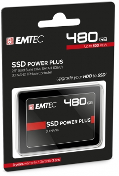 Emtec SSD 2.5 Sata X150 480GB Intern retail