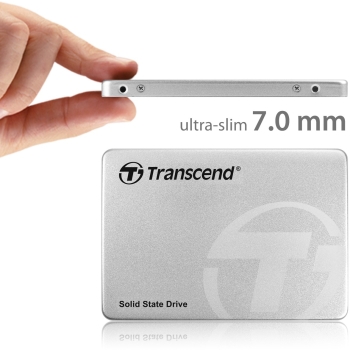 Preview: TRANSCEND SSD370S 256GB SSD 6.4cm 2.5 Zoll SATA 6Gb/s MLC Aluminium Gehäuse