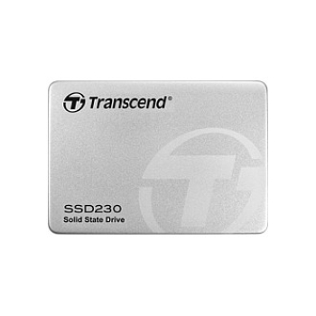 TRANSCEND SSD230S 128GB SSD 3D 6.4cm 2.5 inch SATA III 6Gb/s TLC aluminium case ohne Rahmen