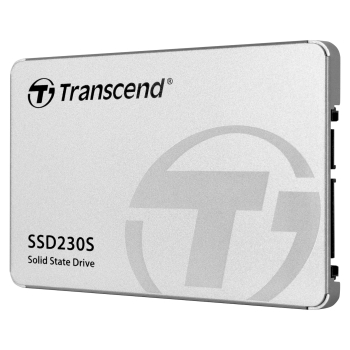 Preview: TRANSCEND SSD230S 256GB SSD 3D 6.4cm 2.5 Zoll SATA III 6Gb/s TLC aluminium case ohne Rahmen