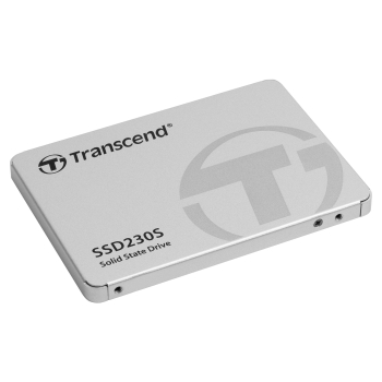 Preview: TRANSCEND SSD230S 256GB SSD 3D 6.4cm 2.5 Zoll SATA III 6Gb/s TLC aluminium case ohne Rahmen