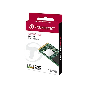 Preview: TRANSCEND 256GB M.2 2280PCIe Gen3x4 3D TLC DRAM-less
