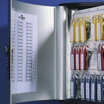 DURABLE Schlüsselkasten KeyBoxCode36 Zahlenschloss silber
