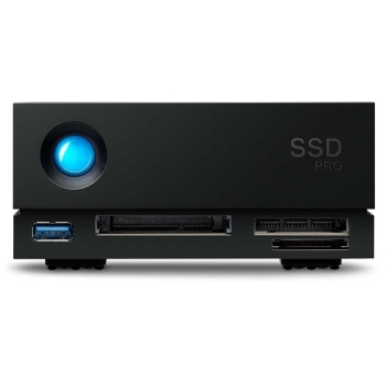 LACIE 1big Dock SSD Pro 4TB Thunderbolt 3 USB 3.1 8.9cm 3.5Zoll fuer MAC & PC - grau