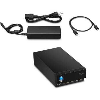 Preview: LACIE 1big Dock SSD Pro 4TB Thunderbolt 3 USB 3.1 8.9cm 3.5Zoll fuer MAC & PC - grau