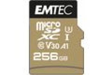 Emtec mSD 256GB UHS-I U3 V30 A1 SpeedIN Pro + Adapter