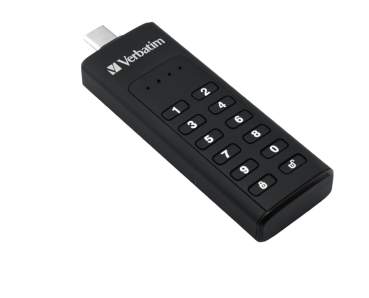 USB-Stick 128GB Verbatim 3.2 Typ A Keypad Secure Drive AES
