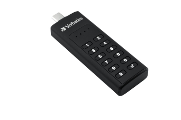 USB-Stick  64GB Verbatim 3.2 Typ A Keypad Secure Drive AES