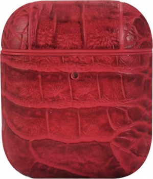 TERRATEC AirPods Case AirBox Crocodile Pattern Red