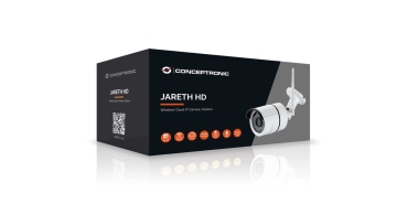 Preview: CONCEPTRONIC IPCam Wireless Cloud/Outd.IP66   1280x720  wei�