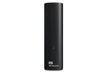 Preview: WD 8.9cm 10 TB USB3.0 ELEMENTS   Desktop schwarz extern retail