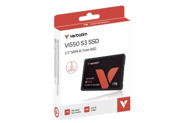 SSD   1TB Verbatim Vi550 S3 Phison  2,5 (6.3cm) SATAIII intern retail