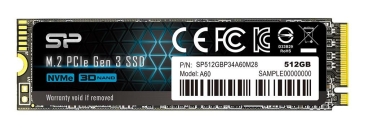 Silicon Power SSD 512GB M.2 PCI-E Ace A60 Gen 3x4 NVMe