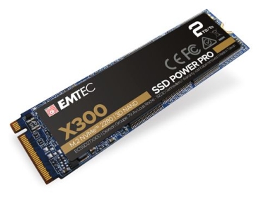 Emtec SSD M.2 NVMe PCIe 3.0 X300 2TB Intern retail