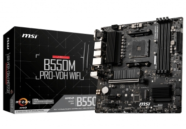 MSI B550M Pro-VDH Wifi               (B550,AM4,mATX,DDR4)