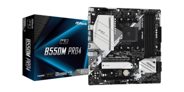 ASRock B550M Pro4                AM4 mATX VGA/HDMI      DDR4 retail