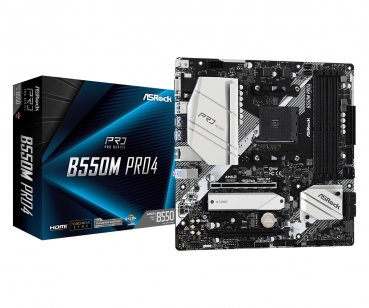 ASRock B550M Pro4                AM4 mATX VGA/HDMI      DDR4 retail