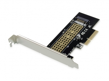 CONCEPTRONIC PCI Express Card 4-Port M-Key M.2 -> PCIe-NVMe