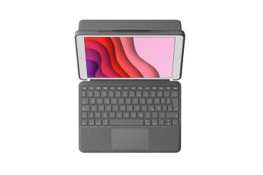 Preview: Logitech Bluetooth Combo Touch iPad 7.Gen. grau
