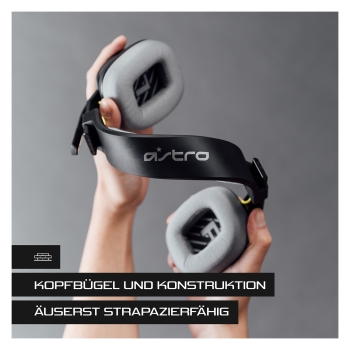 Preview: Logitech Astro Gaming A10 Gen 2 Headset full size wired 3.5 mm jack Black