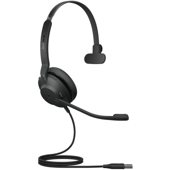 Jabra Evolve2 30 SE MS Mono Headset on-ear wired USB-A noise isolating Certified for Microsoft Teams