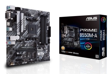 ASUS PRIME B550M-A/CSM                   (AMD,AM4,DDR4,mATX)