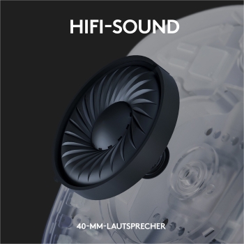 Preview: Logitech Lightspeed G435 Headset full size Bluetooth / 2.4 GHz radio frequency wireless white Discord Certified